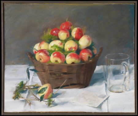 Eva Gonzalès, Pommes d'Api, 1877-1878, pastel on paper mounted on canvas. Minneapolis Institute of Art. The Ethel Morrison Van Derlip Fund and Gift of Ruth and Bruce Dayton.